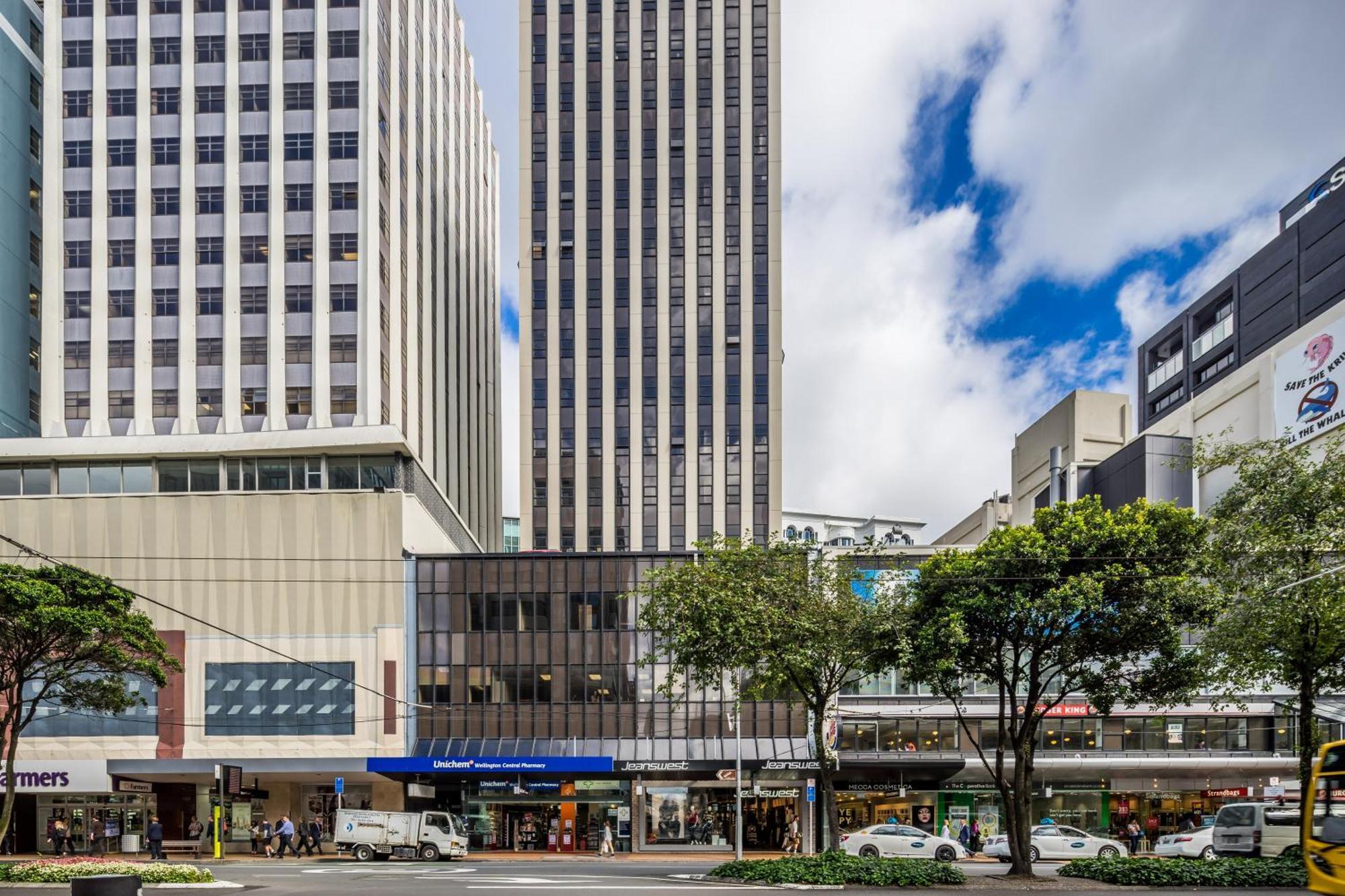 Park Hotel, Lambton Quay Wellington Eksteriør bilde
